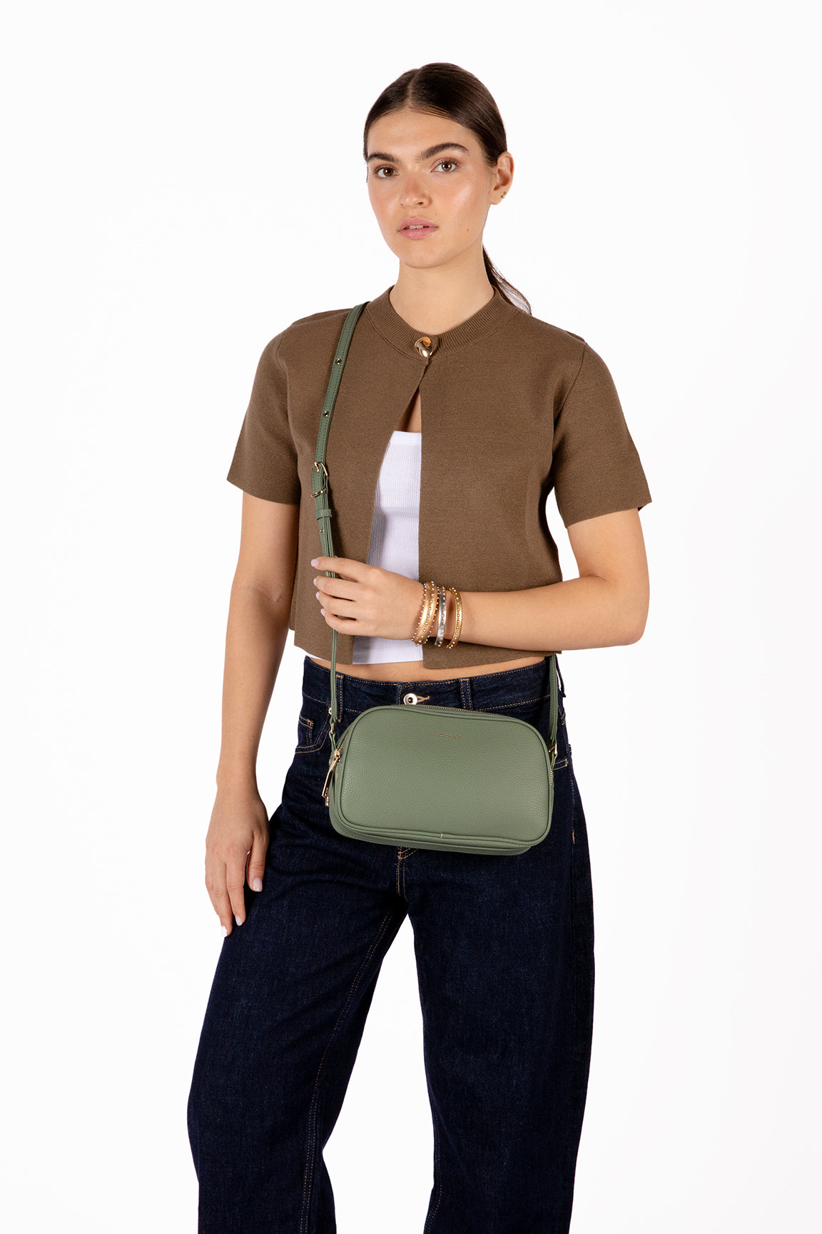 PAIR Vegan Crossbody Bag - Grain