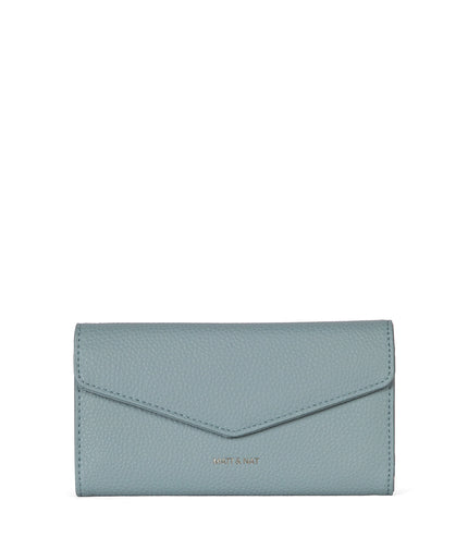 RAYE Vegan Wallet - Grain | Color: Aquamarine - variant::aquamarine
