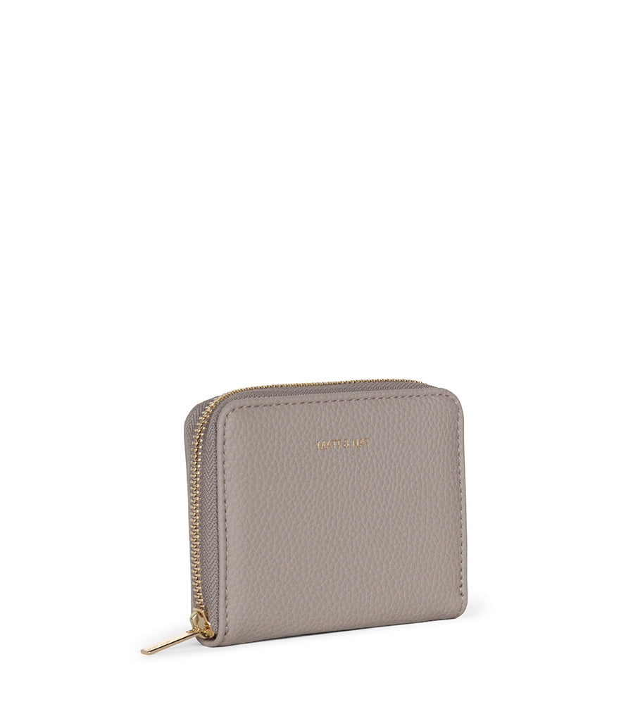 RUE Small Vegan Zip Wallet - Grain | Color: Plateau - variant::plateau