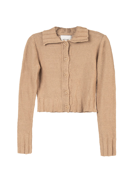 Lior Cropped Vegan Sweater