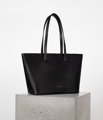 NINA Vegan Tote Bag - UPPEAL™ | Color: Black - variant::black