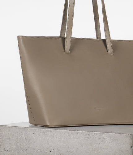 NINA Vegan Tote Bag - UPPEAL™ | Color: Cappuccino - variant::Cappuccino