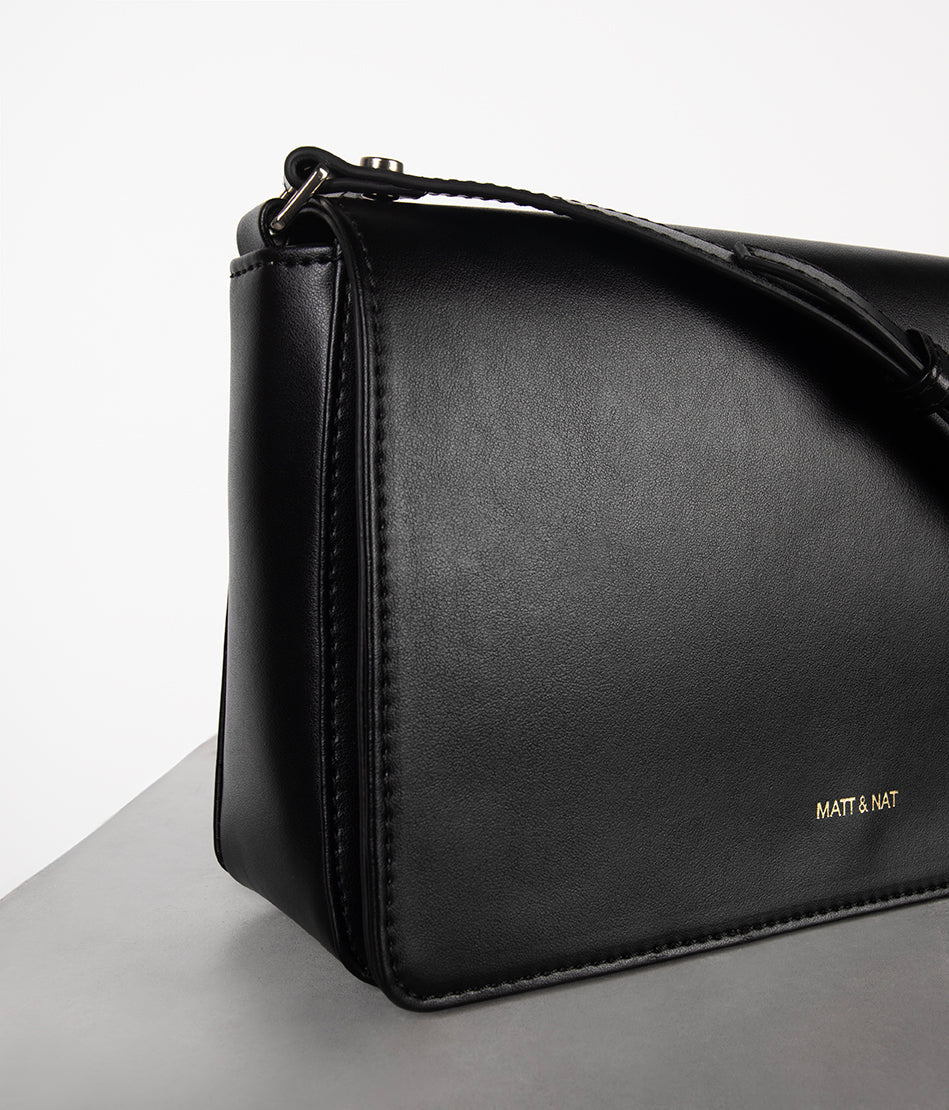 THERESA LG Vegan Crossbody - UPPEAL™ | Color: Black - variant::black