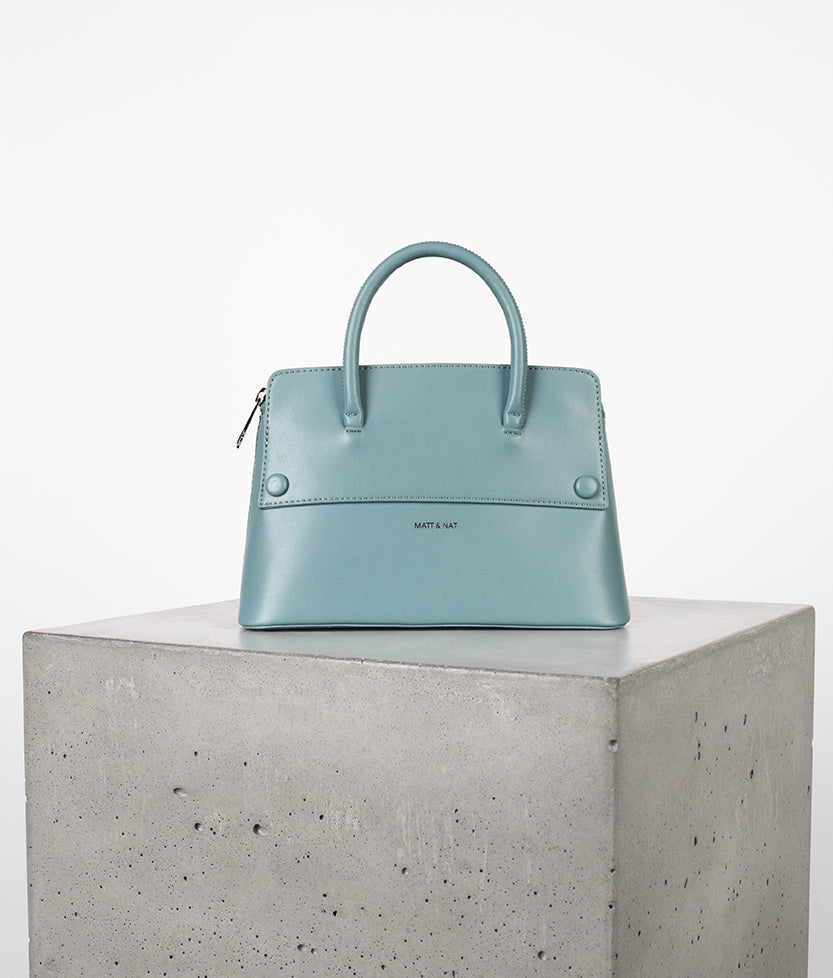 SILVA SM Small Vegan Satchel - UPPEAL™ | Color: Caicos - variant::caicos