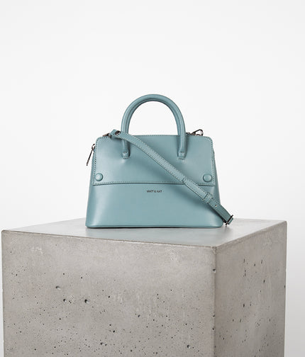 SILVA SM Small Vegan Satchel - UPPEAL™ | Color: Caicos - variant::caicos