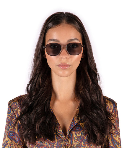 EDEN Metal Sunglasses | Color: Metal - variant::metal