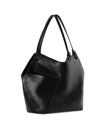 GIANI SM Vegan Tote – Theme | Color: Black - variant::black