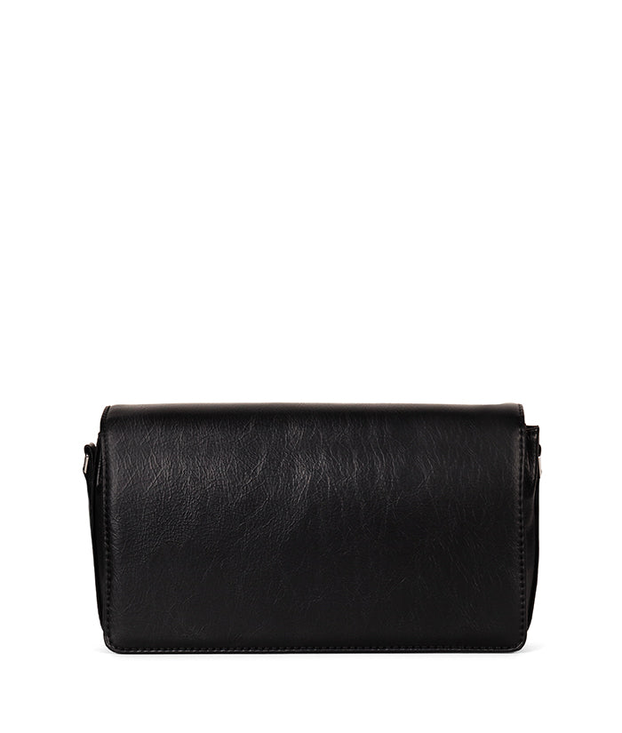 Venesa Vegan Crossbody Bag - Theme | Color: Black- variant::black