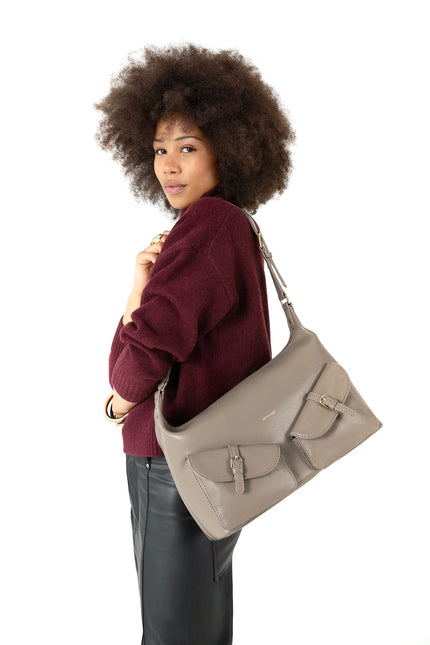 MALDA Vegan Shoulder Bag – Theme | Color: Macaron - variant::macaron