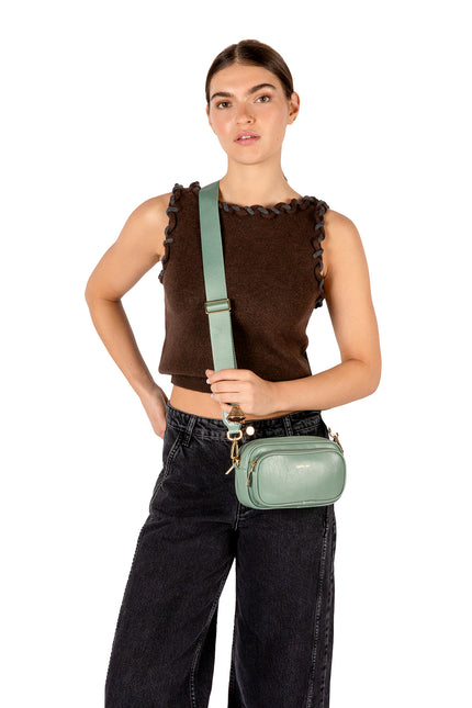 SOLEIL Vegan Crossbody Bag - Theme | Color: Macaron - variant::macaron