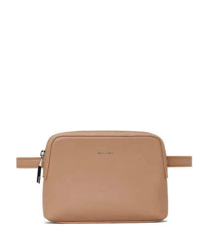 PARIS Vegan Belt Bag - Loom | Color: Tan - variant::cafe