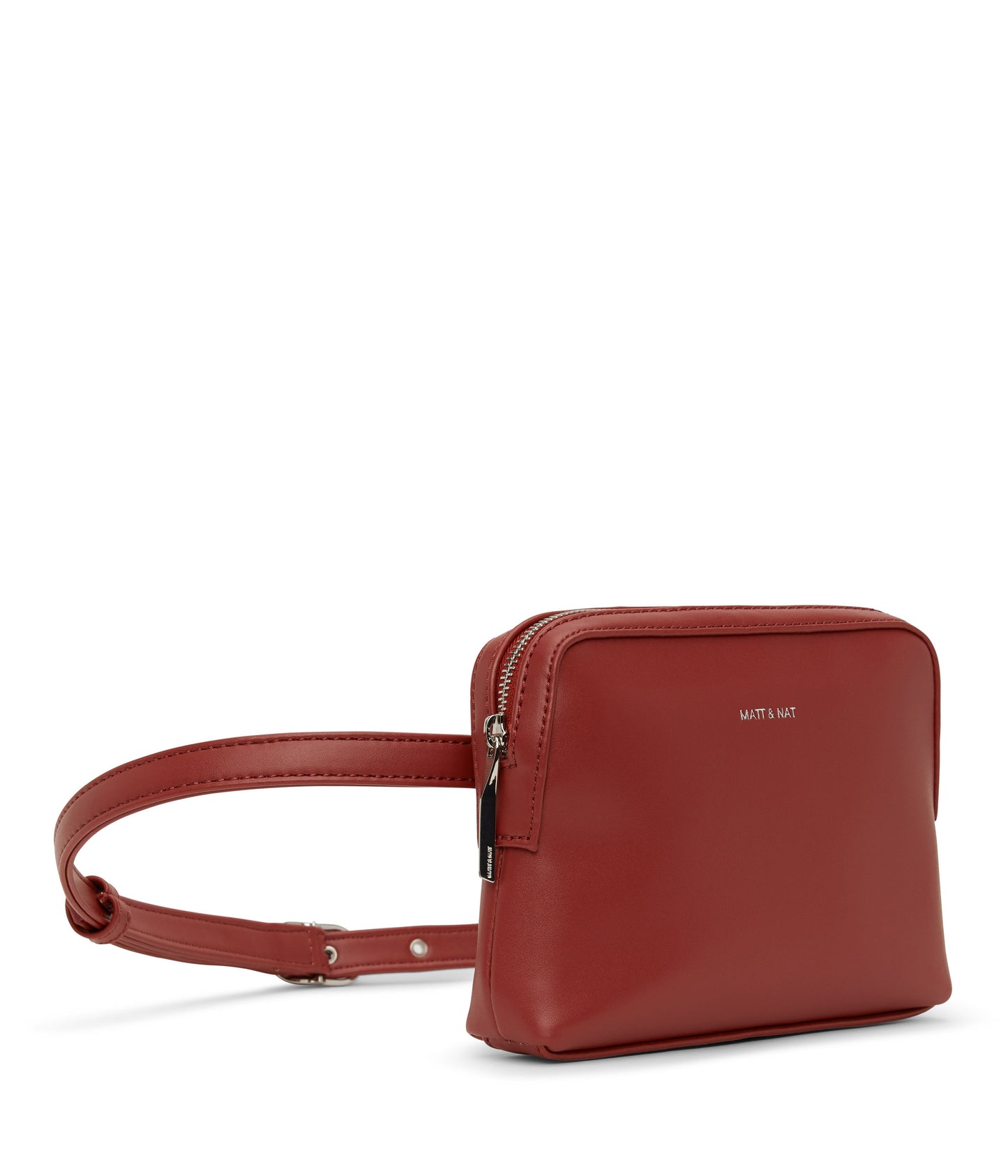 PARIS Vegan Belt Bag - Loom | Color: Red - variant::gala