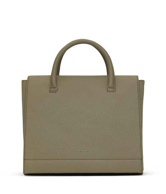 ADEL Vegan Satchel - Purity | Color: Grey - variant::mineral