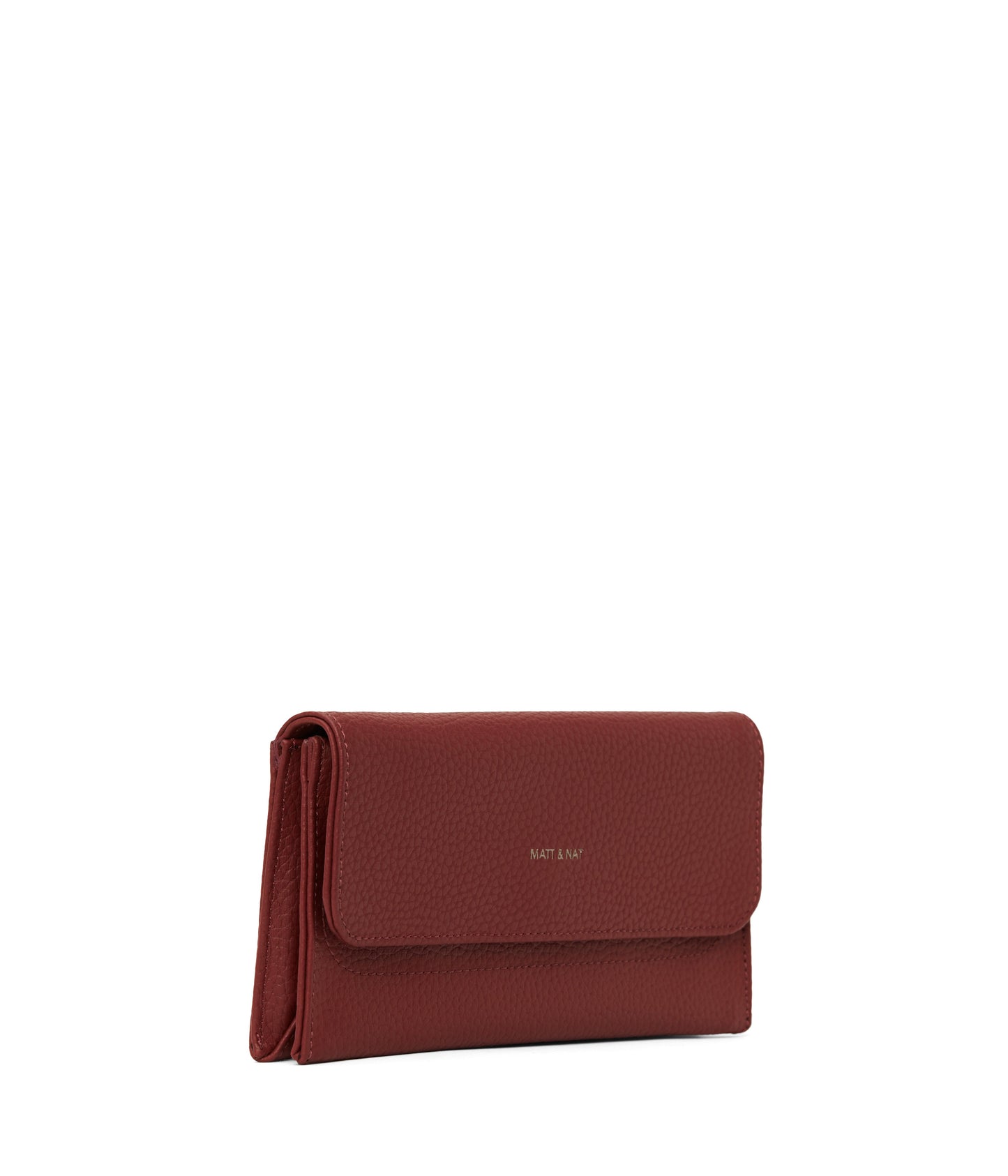 NIKI Vegan Wallet - Purity | Color: Red - variant::beet