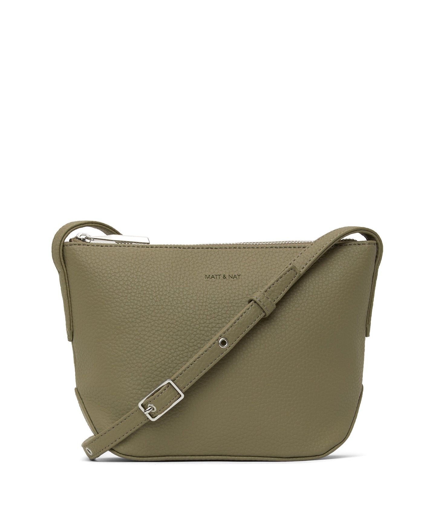 SAM Vegan Crossbody Bag - Purity | Color: Grey - variant::mineral