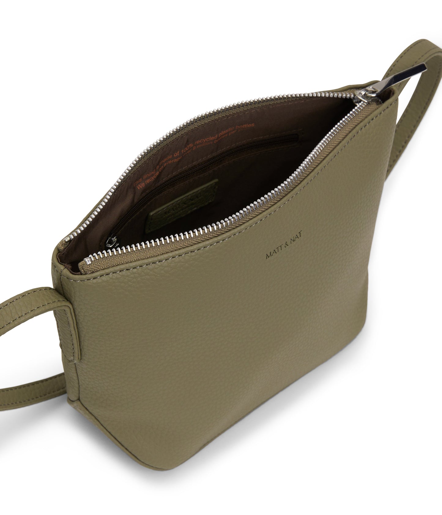 SAM Vegan Crossbody Bag - Purity | Color: Grey - variant::mineral