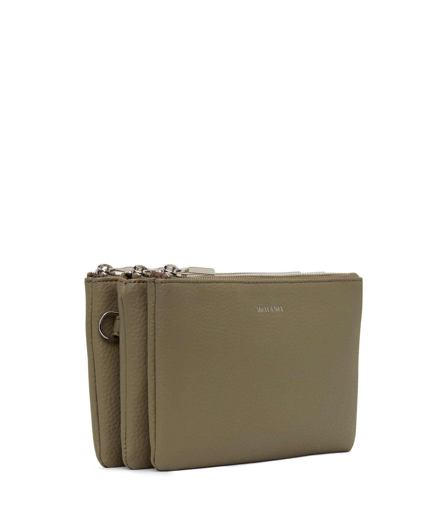 TRIPLET Vegan Crossbody Bag - Purity | Color: Grey - variant::mineral