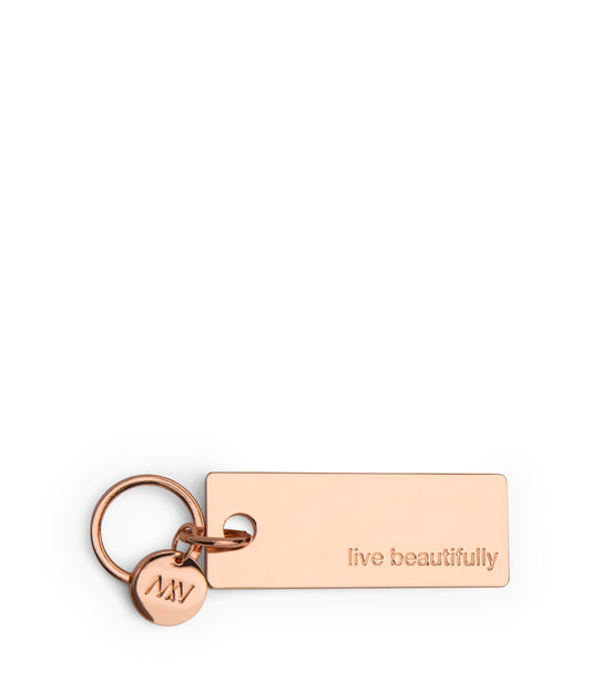 bene key chain rose gold