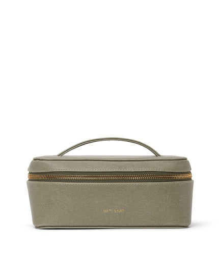 JULE Vegan Vanity Case - Vintage | Color: Green - variant::sage