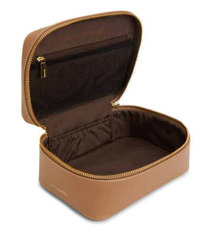 JULE Vegan Vanity Case - Vintage | Color: Tan - variant::soy