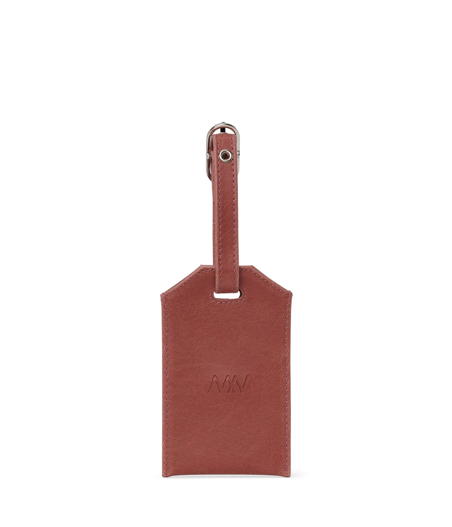 TROTTER Vegan Luggage Tag - Vintage | Color: Pink - variant::heirloom