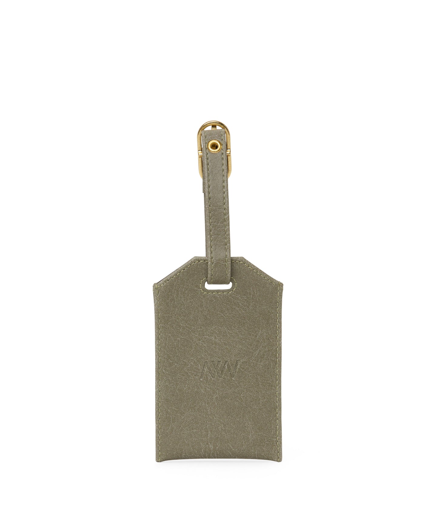 TROTTER Vegan Luggage Tag - Vintage | Color: Green - variant::sage