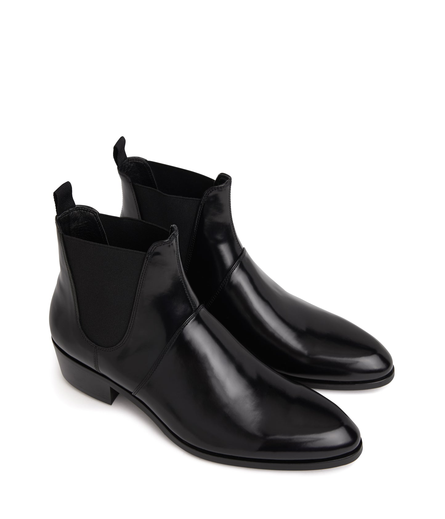 ALTON Men's Vegan Chelsea Boots | Color: Black - variant::black/pu