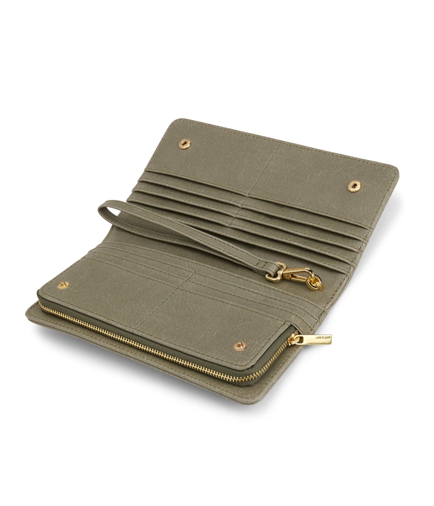 DUMA Vegan Wallet - Vintage | Color: Green - variant::sage