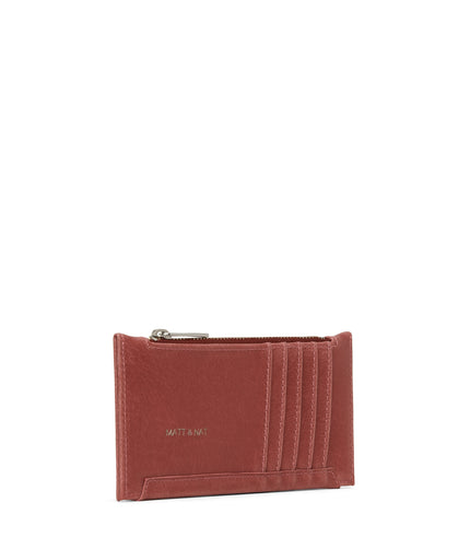 JESSE Slim Vegan Wallet - Vintage | Color: Pink - variant::heirloom
