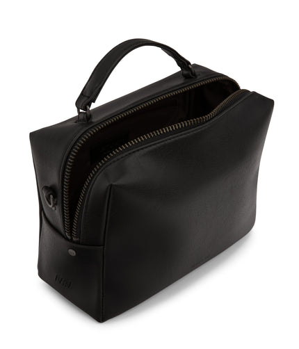 LIV Vegan Crossbody Bag - Vintage | Color: Black - variant::black