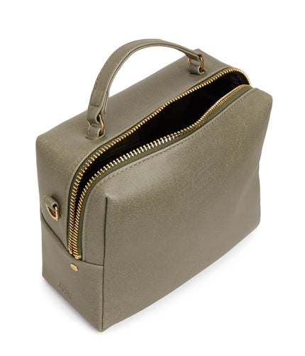 LIV Vegan Crossbody Bag - Vintage | Color: Green - variant::sage