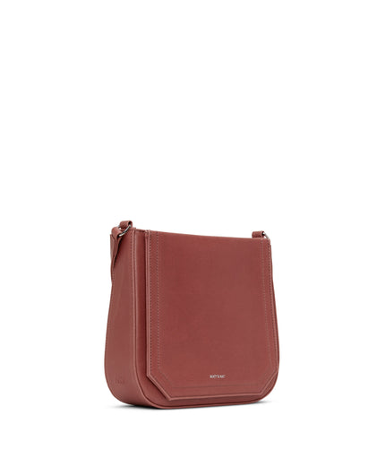 MARASM Small Vegan Crossbody Bag - Vintage | Color: Pink - variant::heirloom