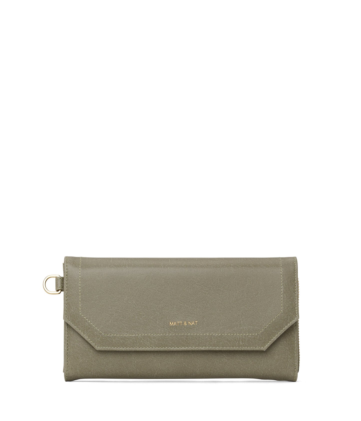 MION Vegan Wristlet Wallet - Vintage | Color: Green - variant::sage