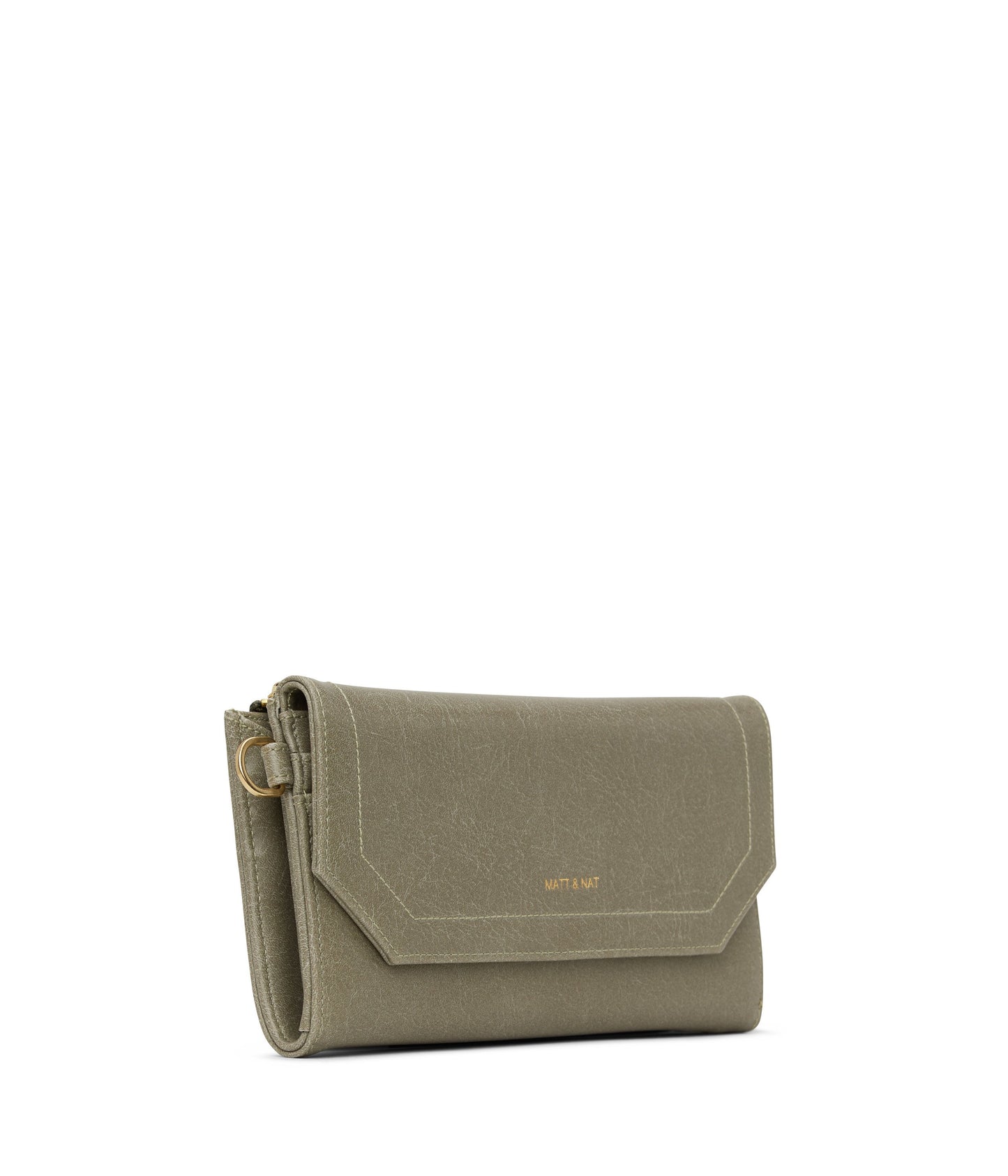 MION Vegan Wristlet Wallet - Vintage | Color: Green - variant::sage