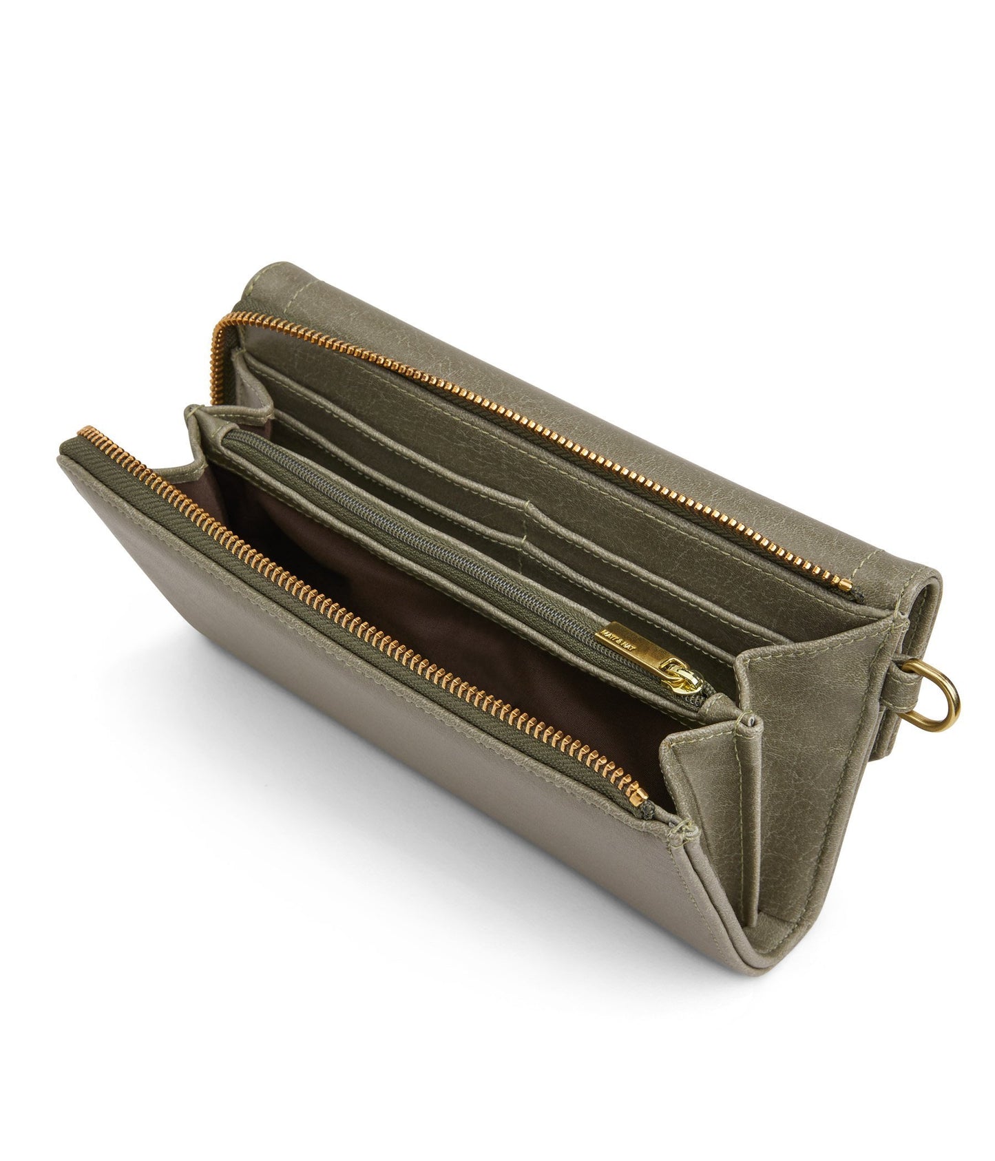 MION Vegan Wristlet Wallet - Vintage | Color: Green - variant::sage