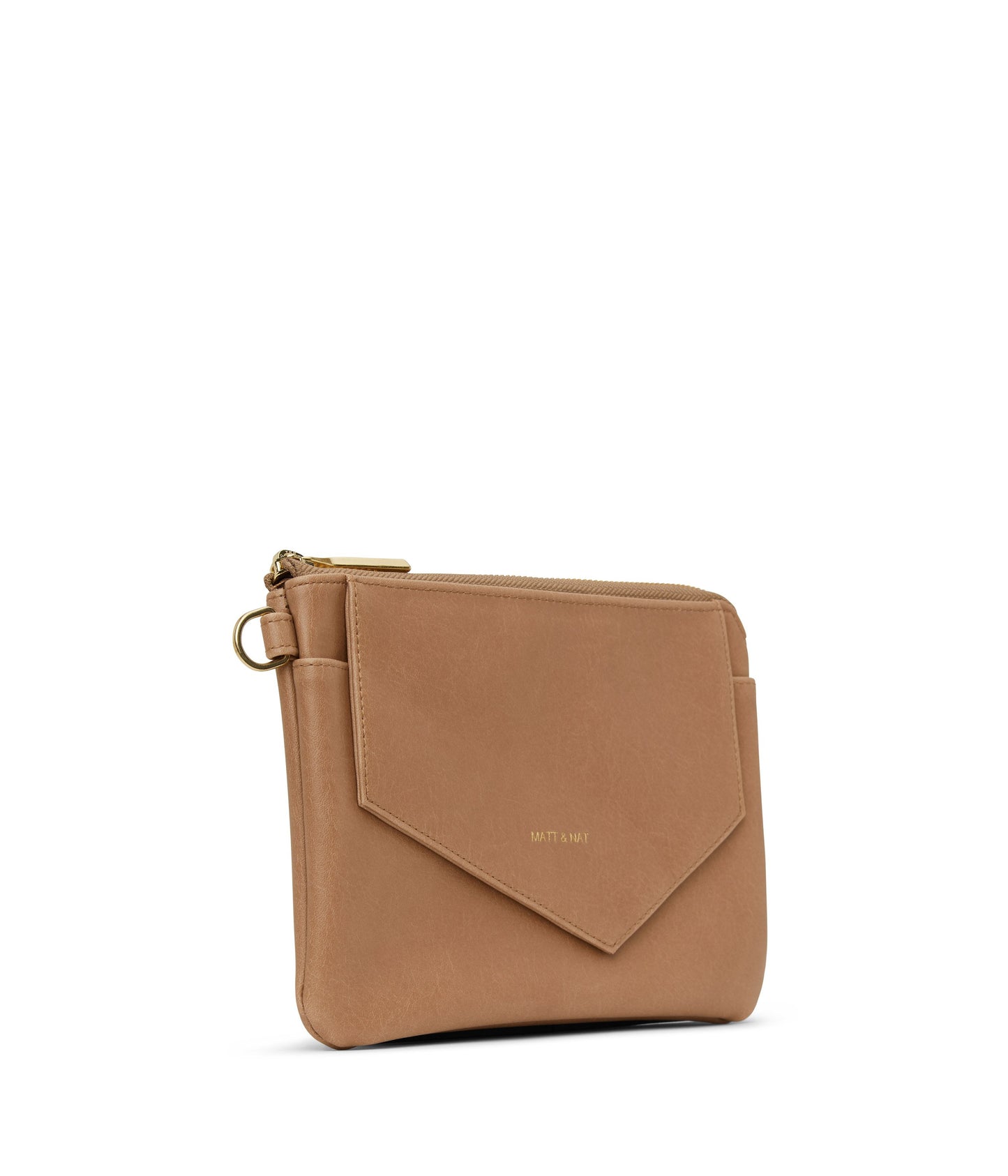 NIA Vegan Wristlet Wallet - Vintage | Color: Tan - variant::soy