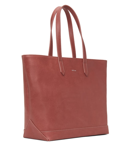 SCHLEPP Vegan Tote Bag - Vintage | Color: Pink - variant::heirloom