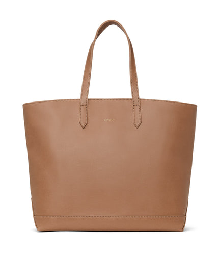SCHLEPP Vegan Tote Bag - Vintage | Color: Tan - variant::soy