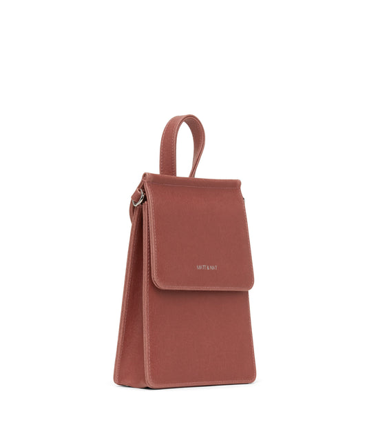 THESSA Vegan Crossbody Bag - Vintage | Color: Pink - variant::heirloom