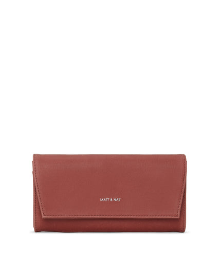 VERA Vegan Wallet - Vintage | Color: Pink - variant::heirloom
