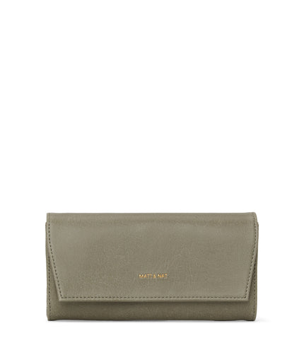 VERA Vegan Wallet - Vintage | Color: Green - variant::sage
