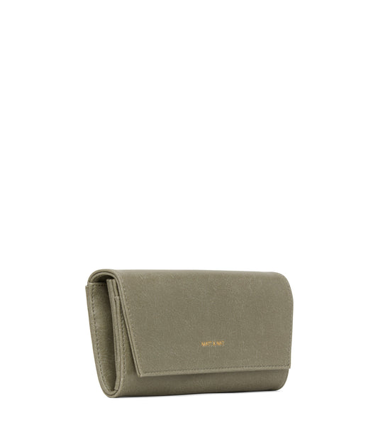 VERA Vegan Wallet - Vintage | Color: Green - variant::sage