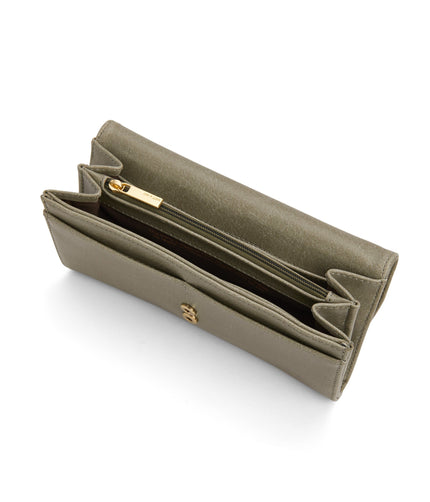 VERA Vegan Wallet - Vintage | Color: Green - variant::sage