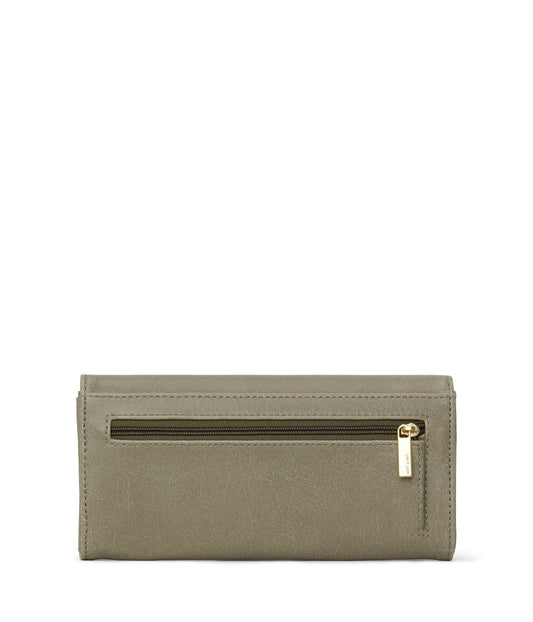 VERA Vegan Wallet - Vintage | Color: Green - variant::sage