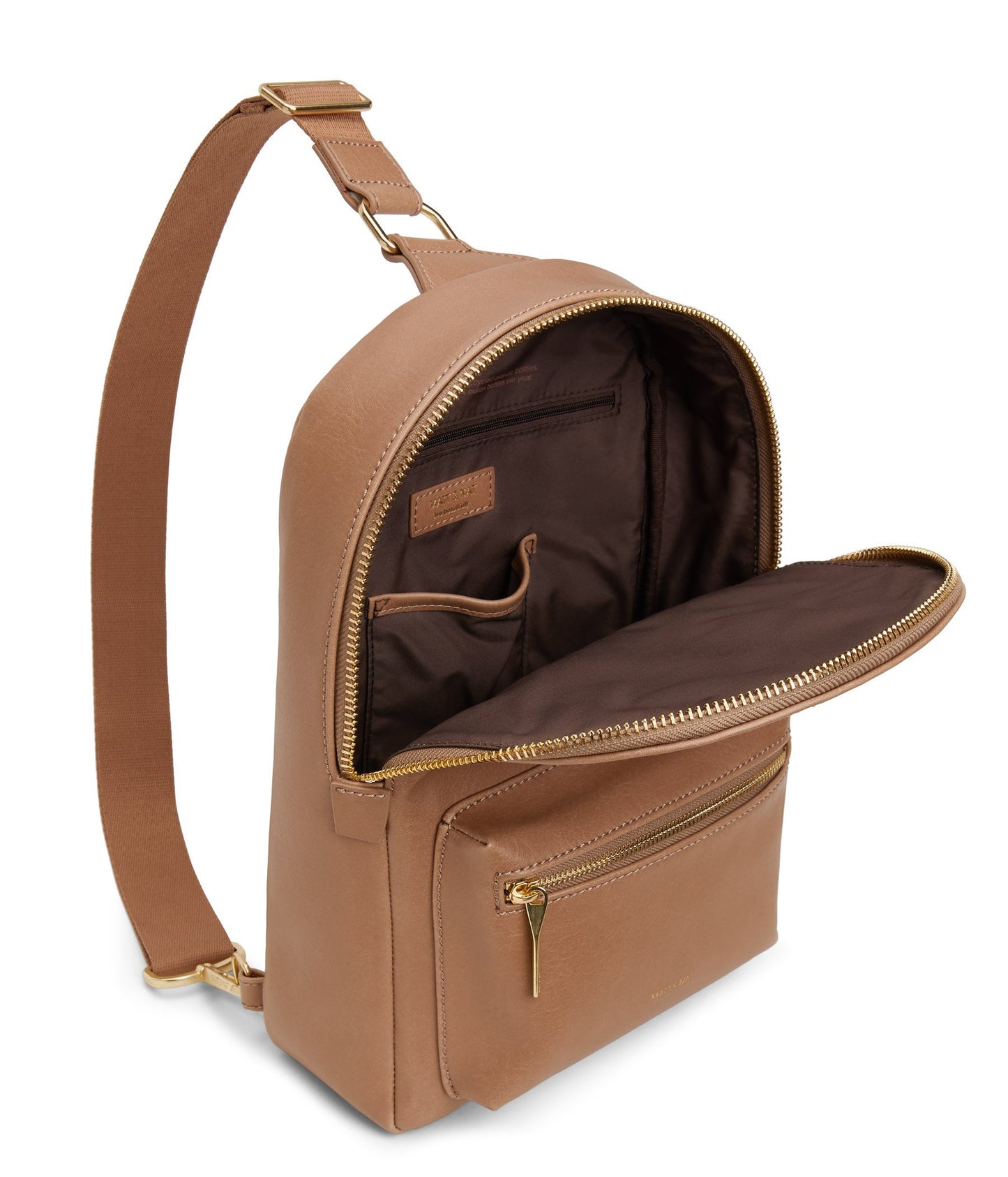 VOAS Vegan Sling Bag - Vintage | Color: Tan - variant::soy