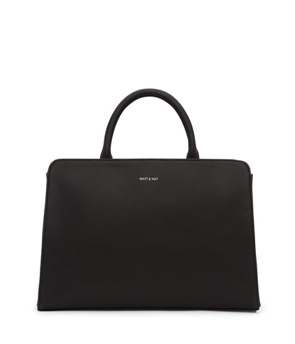 VON Vegan Satchel - Vintage | Color: Black - variant::black