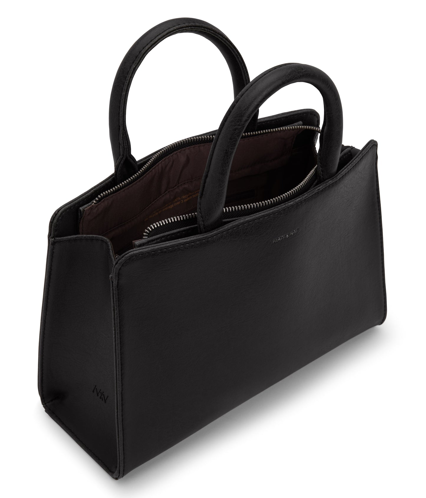 VON Vegan Satchel - Vintage | Color: Black - variant::black