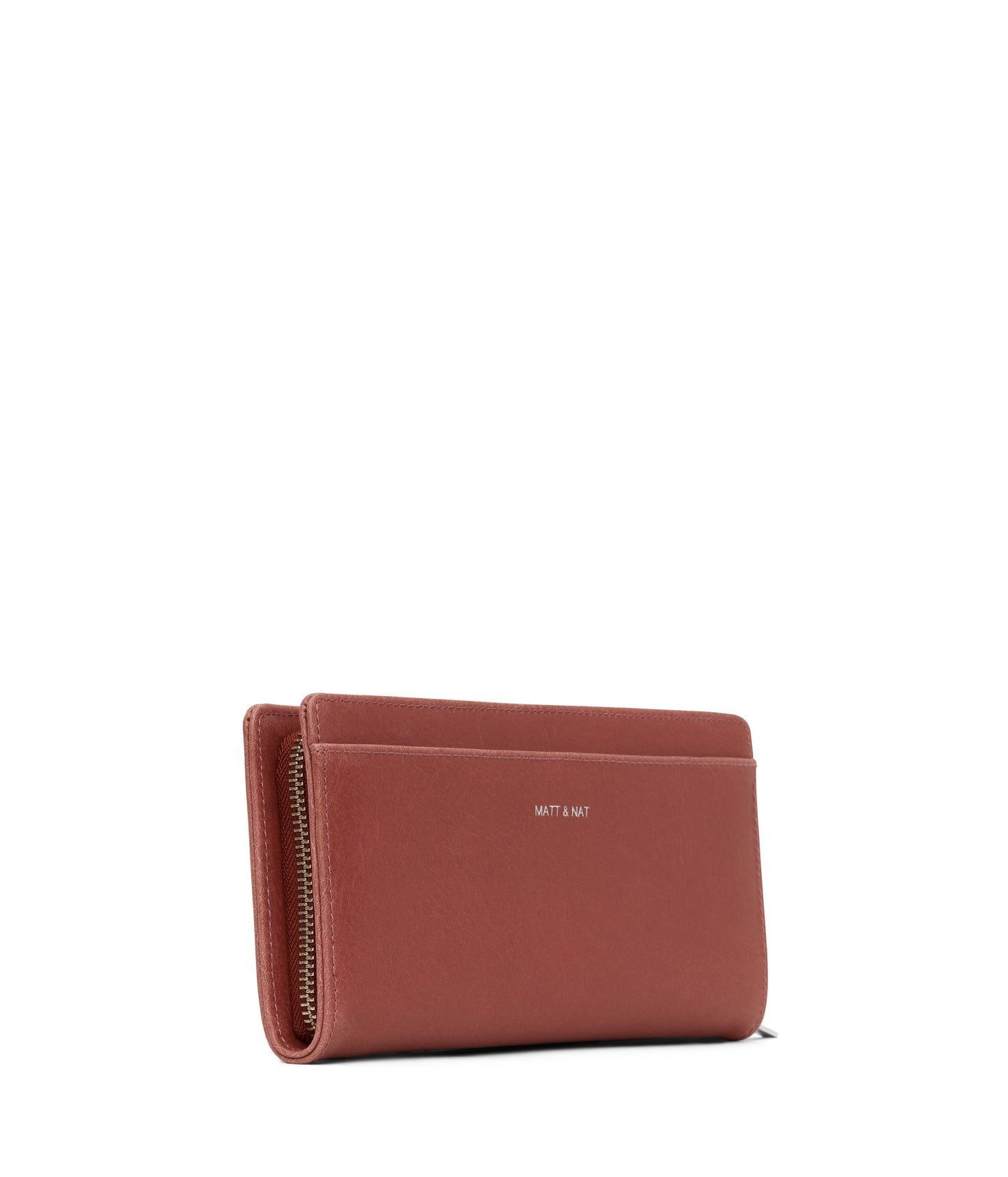 WEBBER Vegan Wallet - Vintage | Color: Pink - variant::heirloom