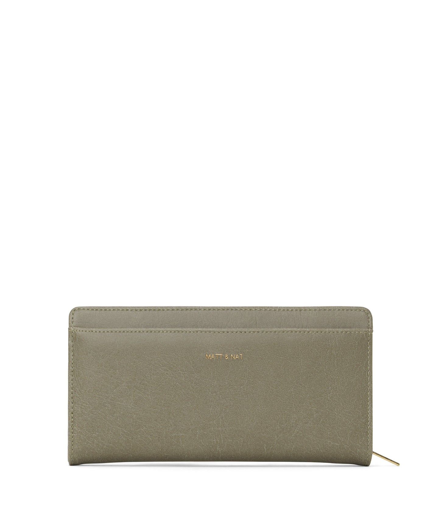 WEBBER Vegan Wallet - Vintage | Color: Green - variant::sage