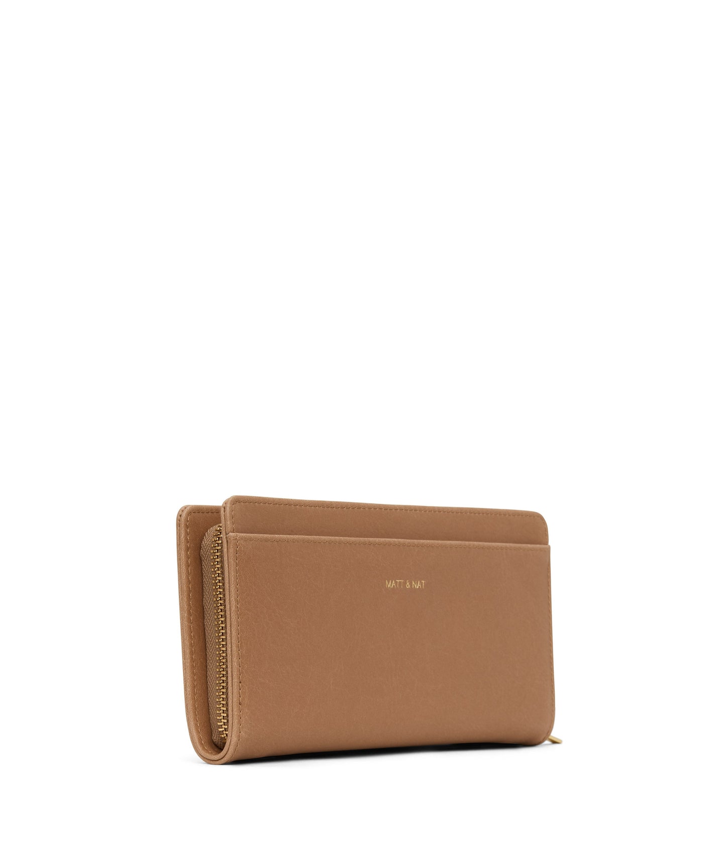 WEBBER Vegan Wallet - Vintage | Color: Tan - variant::soy